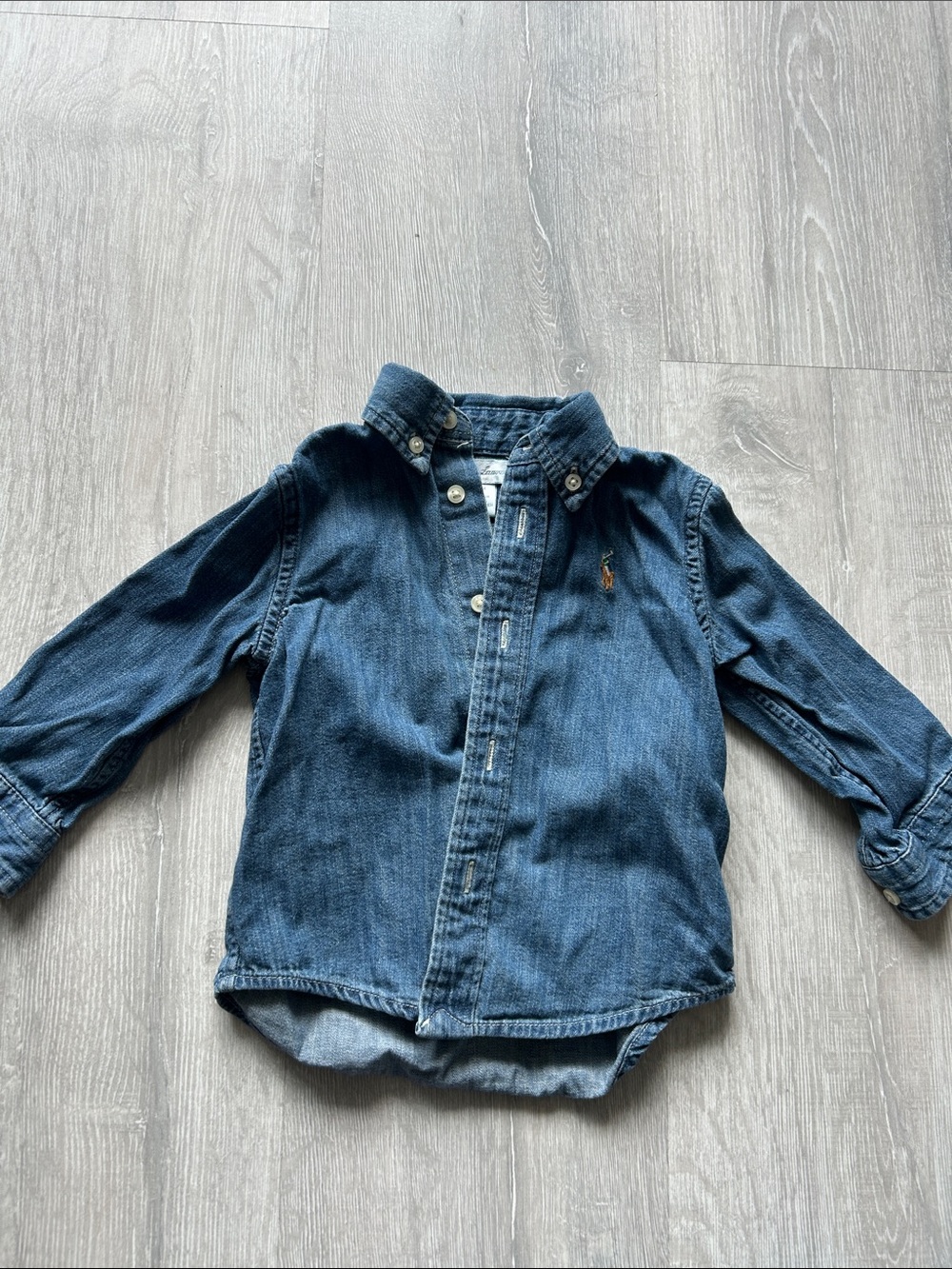 Ralph Lauren Kids Denim Button-Up Shirt